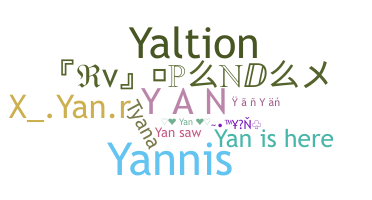 暱稱 - Yan