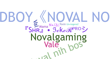 暱稱 - Noval