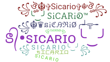 暱稱 - Sicario