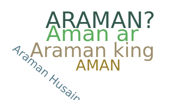 暱稱 - Araman