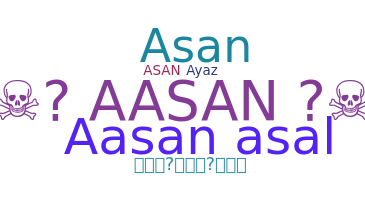 暱稱 - Aasan
