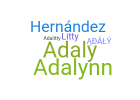 暱稱 - ADaly