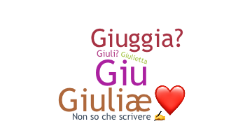 暱稱 - Giulia