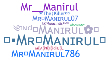 暱稱 - manirul