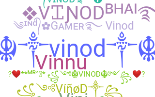 暱稱 - Vinod