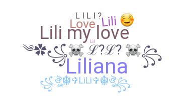 暱稱 - Lili