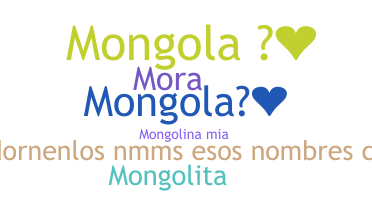 暱稱 - Mongola