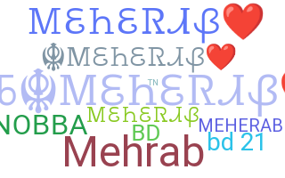 暱稱 - meherab