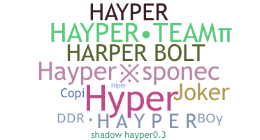 暱稱 - Hayper