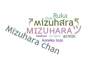 暱稱 - mizuhara