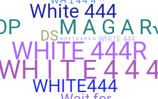 暱稱 - WHITE4444