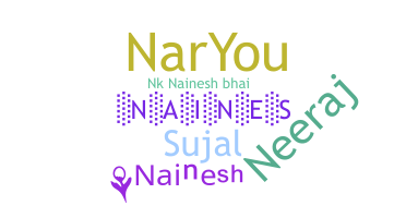 暱稱 - Nainesh