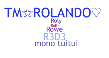 暱稱 - Roland