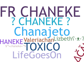 暱稱 - Chaneke