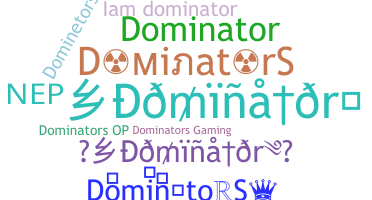 暱稱 - DominatorS