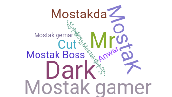 暱稱 - Mostak