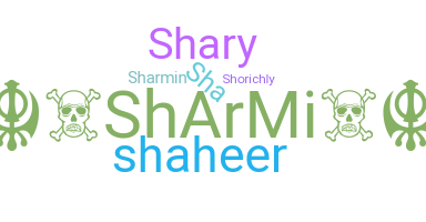 暱稱 - Sharmi