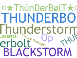 暱稱 - ThunderBolt