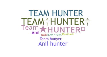 暱稱 - Teamhunter