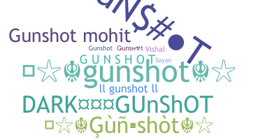 暱稱 - gunshot