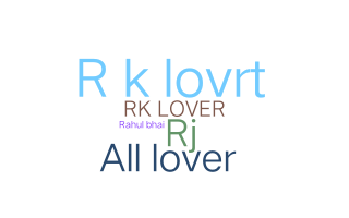 暱稱 - Rklover