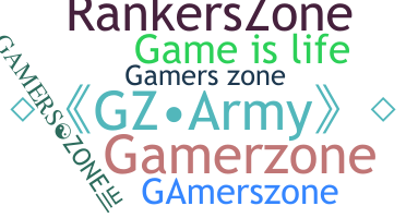 暱稱 - GamersZone