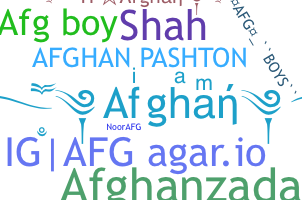 暱稱 - Afghan