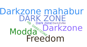 暱稱 - darkzone