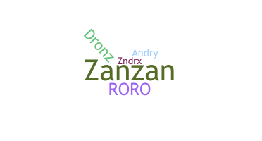 暱稱 - Zandro