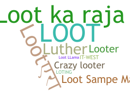 暱稱 - Loot