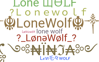 暱稱 - Lonewolf