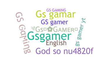 暱稱 - GSGamer