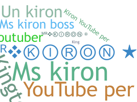 暱稱 - Kiron