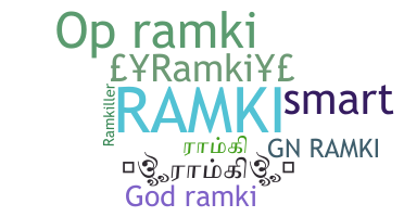 暱稱 - Ramki