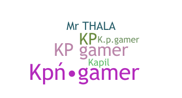 暱稱 - Kpgamer