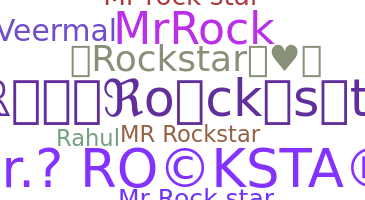 暱稱 - MrRockstar