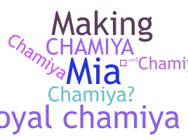 暱稱 - chamiya