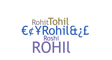 暱稱 - Rohil