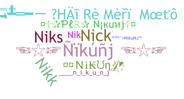 暱稱 - Nikunj