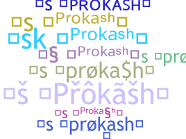 暱稱 - prokash