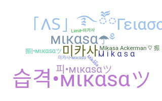 暱稱 - Mikasa