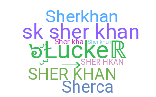 暱稱 - sherkhan