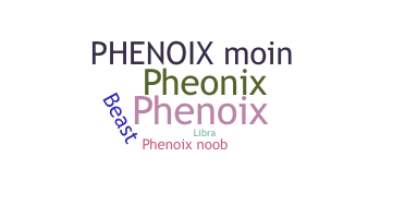 暱稱 - phenoix