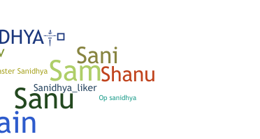 暱稱 - Sanidhya