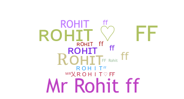 暱稱 - Rohitff