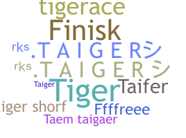 暱稱 - taiger