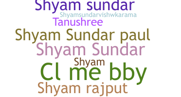 暱稱 - Shyamsundar