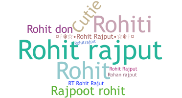 暱稱 - RohitRajput