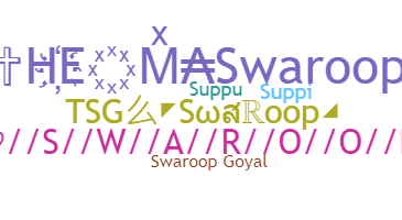 暱稱 - Swaroop