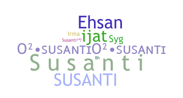 暱稱 - Susanti